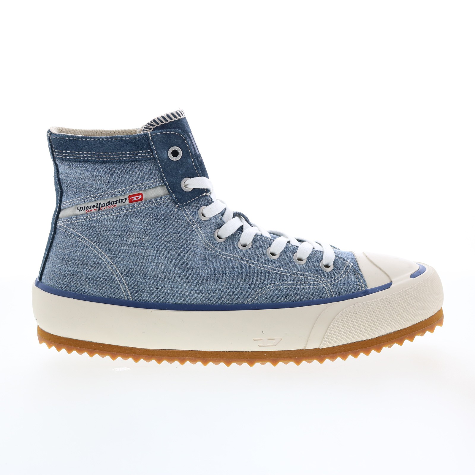 Diesel S-Principia Mid Y02740-P1473-H8955 Mens Blue Lifestyle Sneakers Shoes 12 7290₽
