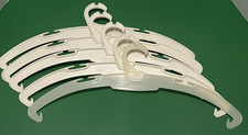 Vintage Samsonite Suitcase Hangers Lot Of 5 All Plastic Cream Colored