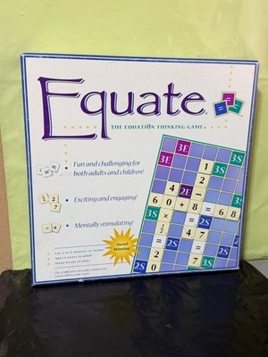 Equate The Equation Thinking Game Plus Advanced Tile Set Ages 8+