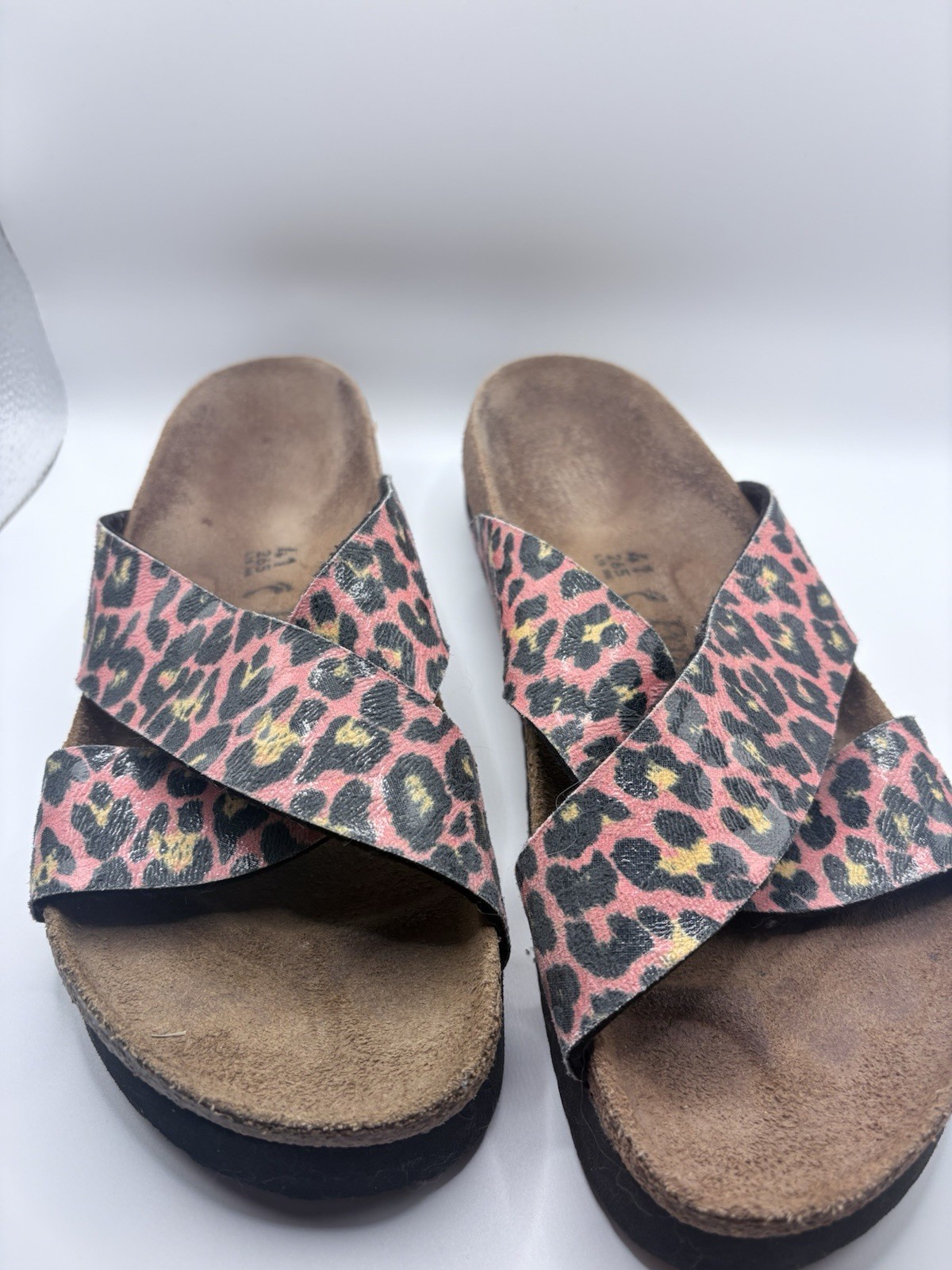 APL Scivoli Birkenstock papillio rosa usati in ottime condizioni taglia 41