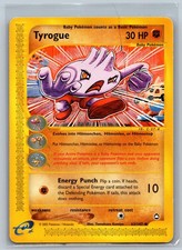Tyrogue 63/147 Uncommon Aquapolis Pokemon on eBay