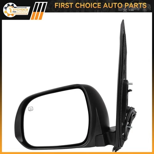 Door Mirror Power Heated Smooth Fit For 2011-17 Toyota SIENNA LH Driver Side