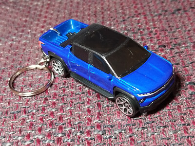 Chevy Silverado EV RST !NEU! Hot Wheels, SCHLÜSSELANHÄNGER, Expressversand!