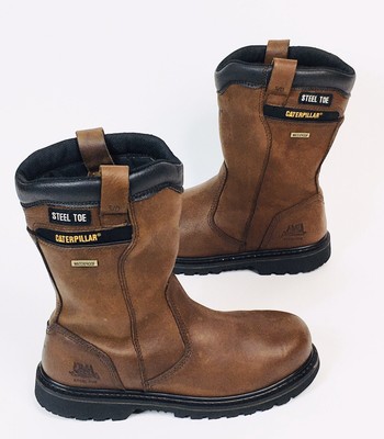caterpillar square toe boots
