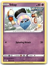 2021 Sword & Shield - Chilling Reign Inkay 1 Basic/Common #69