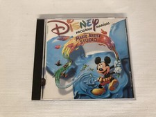 Walt Disney Magic Artist Studio PC/MAC Disc Jewel Case Program Manual Mickey