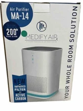 Medify Air Purifier MA-14 H13 True HEPA Filter 200 Sq Ft White, NEW