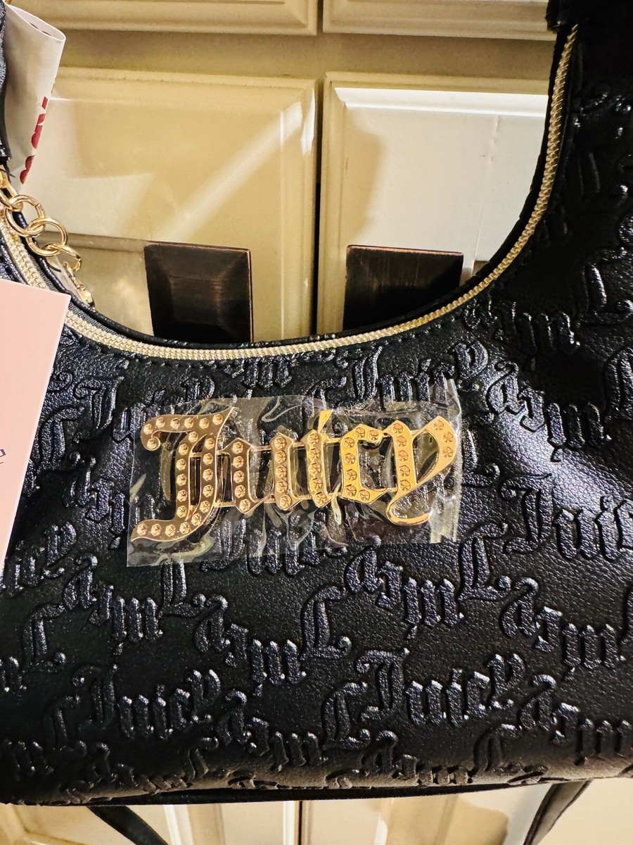 Juicy Couture Liquorice Semi Charmed Coho Black Crossbody Juicy Couture Liquorice Semi Charmed Coho Black Crossbody