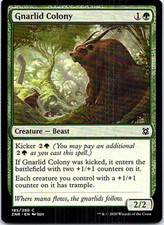 Gnarlid Colony Magic The Gathering Zendikar Rising Light Play