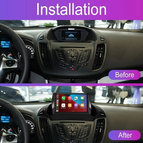 For 2013-2016 Ford Escape 9" Android 13 Apple Carplay Radio GPS NAVI WIFI W/CAM - Bild 4 von 24