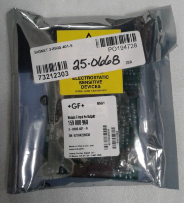 Georg Fischer +GF+ Signet 3-8900.401-9 Multi Parameter Controller 159 000 968