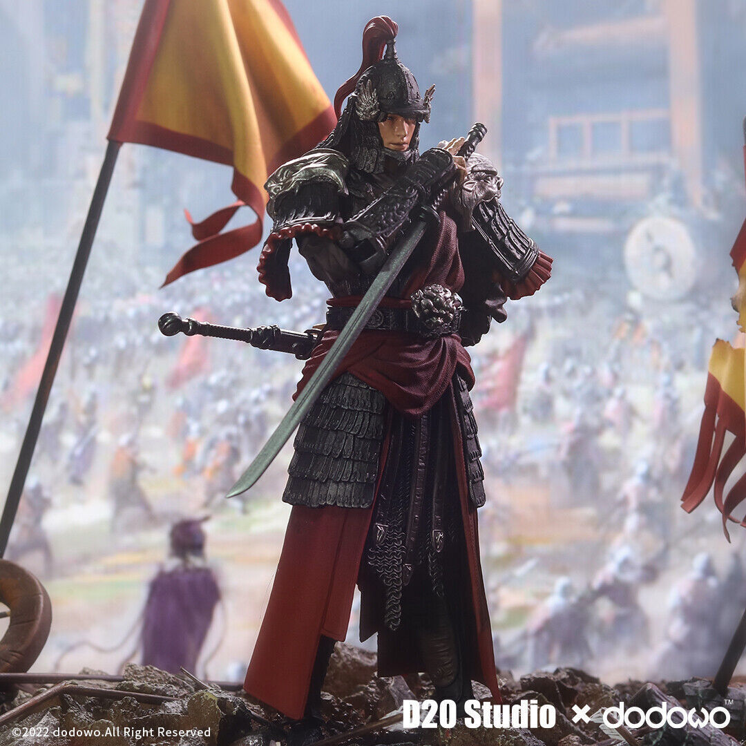 New D20 DODOWO1/12 Return to Empire Chinese Swordsman Action