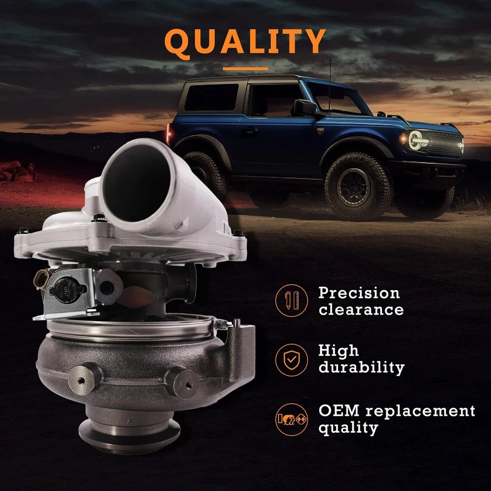 GT3782VA Turbocharger For Ford F-350 Super Duty Powerstroke 6.0L 2005/2006/2007 Foto 2 de 4