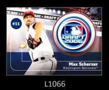 1-2020 TOPPS SERIES TWO DRAFT DAY MEDALLION MAX SCHERZER NATIONALS SP