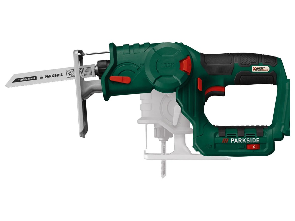 Parkside Jigsaw And Sabre Saw 20V Cordless Sabre Saw LIDL
