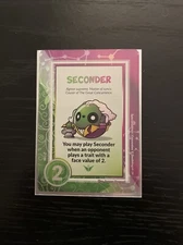 SDCC 2024 Doomlings Exclusive Holofoil Seconder Card! IN HAND ! LE + Sleeve