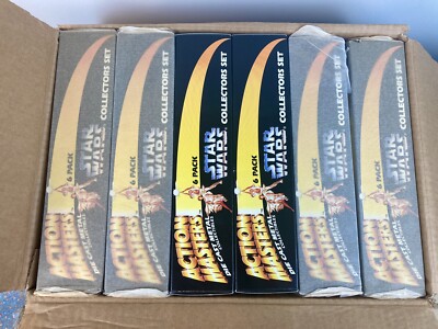 1994 Kenner 62640 Star Wars Action Masters Die Cast 6 Pack - Entire Case New NOS