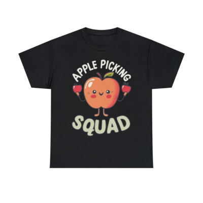 Apple Picking Squad Graphic Tee Shirt, S-5XL