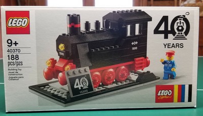 Lego 40370 40 Year Steam Train, Retired 
