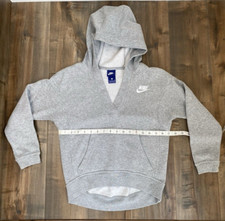 Nike Gray Hoodie Size Small Women  s Hooded Sweatshirt Super Clean Worn Once   