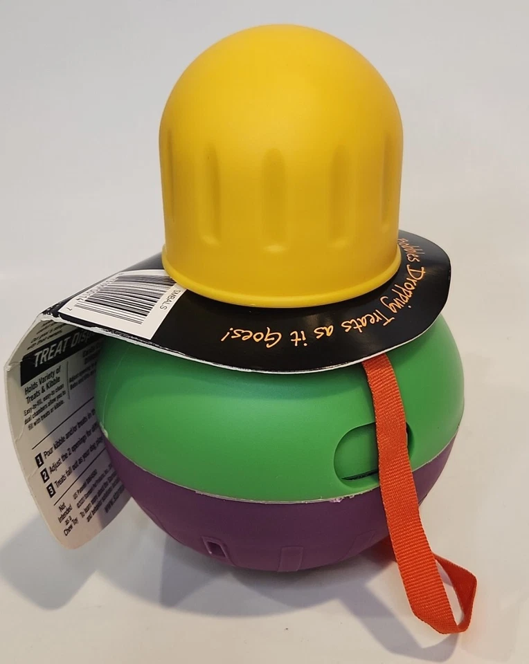 Starmark Training Mental Stimulation Dog Treat Dispensing Bob-A-Lot Small NEW - Image 3 of 4