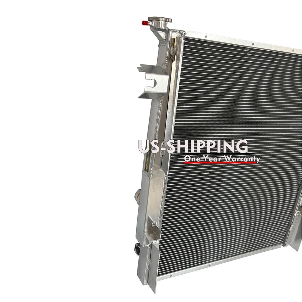 Aluminum Radiator For 2010-2012 2011 Dodge Ram 2500 3500 4500 6.7L L6 Cummins MT Foto 3 de 4