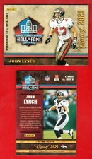 John Lynch Pro Football Hall of Fame 2021 Class Panini Card Buccaneers Broncos