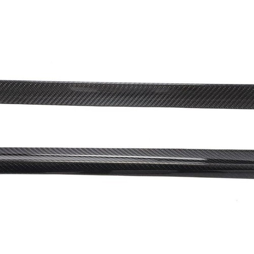 Adatto a Mercedes W218 CLS400 CLS63 2014-18 labbro di estensione gonna laterale in vero carbonio - Foto 9 di 10