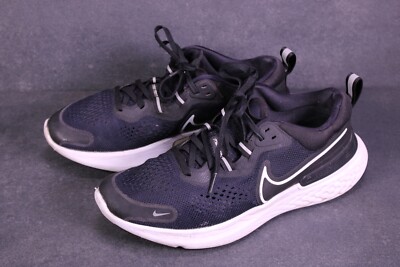 Nike React Miler Herren Sneaker Sportschuhe Gr. 41 schwarz weiß Laufschuhe BS583