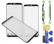 for Samsung Galaxy S8 S9 Plus Original Front Glass Lens Screen Replacement +Tool
