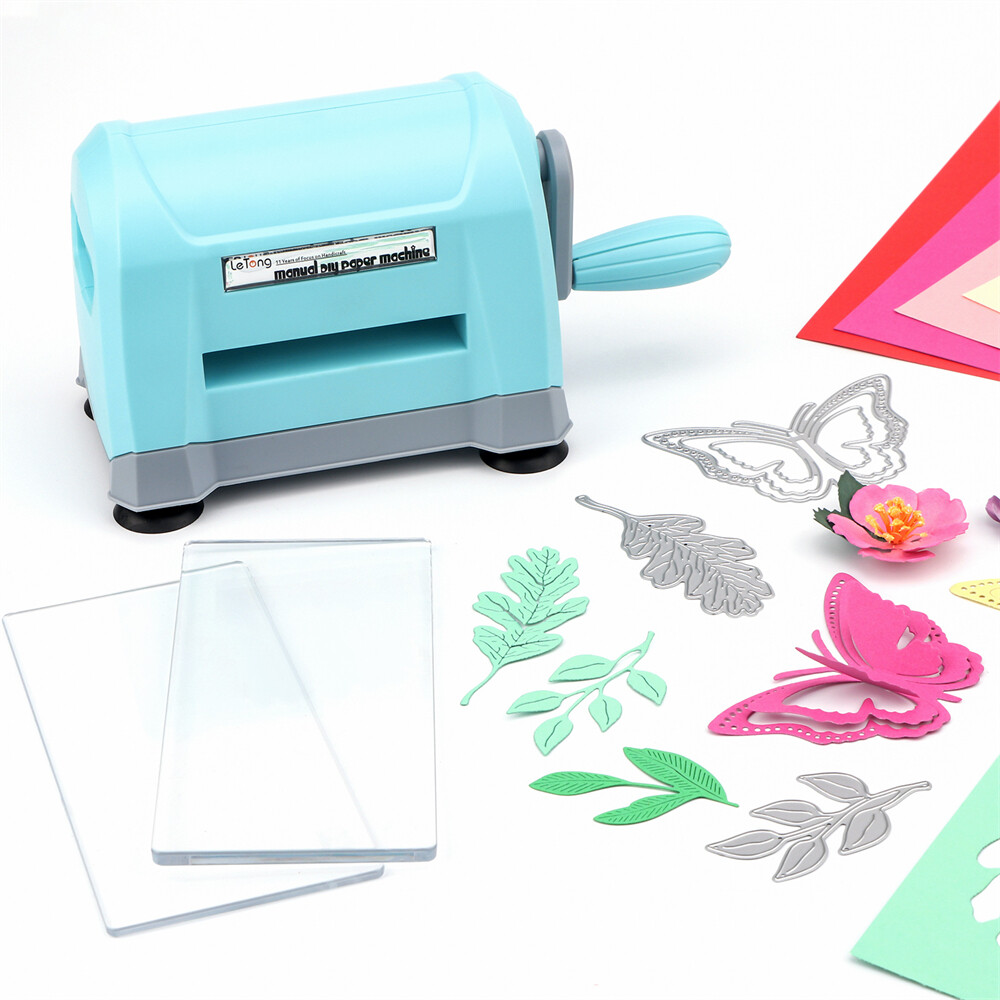 Mini Manual Die Cutting Machine With Cutting Plates For DIY Scrapbooking Craft