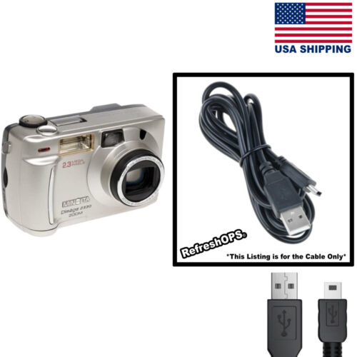 Konica Minolta DiMAGE 2,3 MP Digitalkamera USB Kabel Übertragungskabel Ersatz - Bild 1 von 3