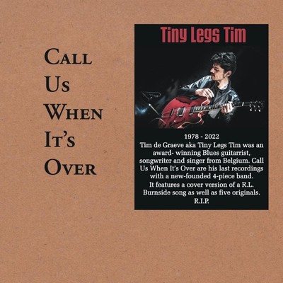 Tiny Legs Tim Call Us When It's Over (CD) EP