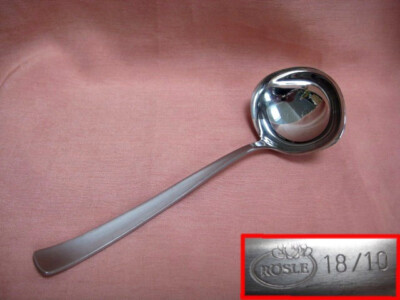 Rösle Saucenkelle Kelle 18 cm Saucenlöffel Besteck Cromargan 18/10