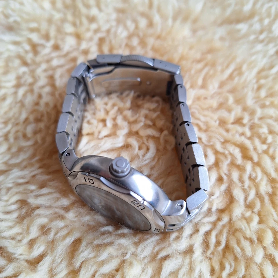 Reloj Nautica Hombre Acero 100m Resistente al Agua Vintage Japón Movimiento Cronógrafo Foto 4 de 4