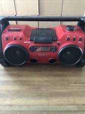 Sony Boom Box ZS-H10CP AM/FM CD , MP3 Headphone Jack. Audio System
