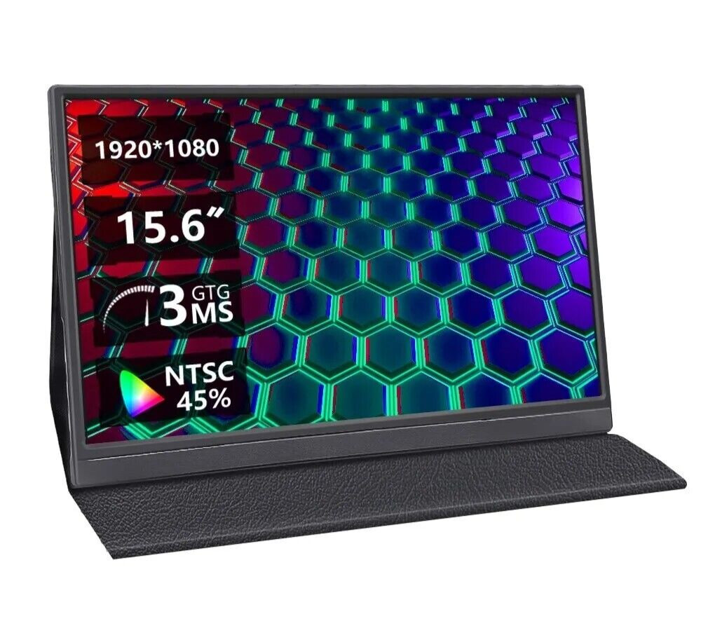 Moniteur portable 15.6" FHD LED : fini le basculement de fenêtres sur votre PC ou tablette