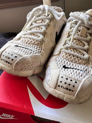 RARE Nike Stussy x Air Zoom Spiridon Caged 2 Fossil CQ5486-200