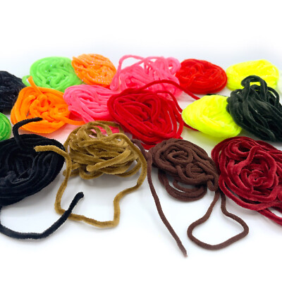 SEMPERFLI WORM CHENILLE Fly Tying San Juan Worm Material 3mm