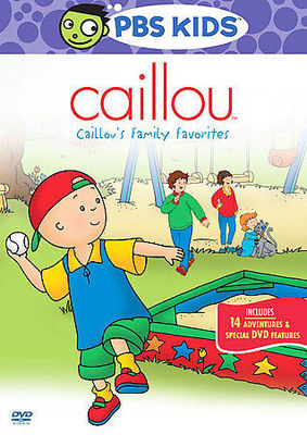 Caillou - Caillous Family Favorites (DVD, 2008) PBS Kidspm27