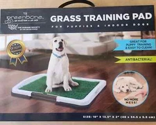 Greenebone Grass Training Pad For Puppies & Indoor Dogs Size 18" x 13.5" x 2"