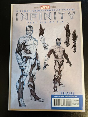 Infinity #6 (2014) 1:50 Thane Design Variant Son of Thanos
