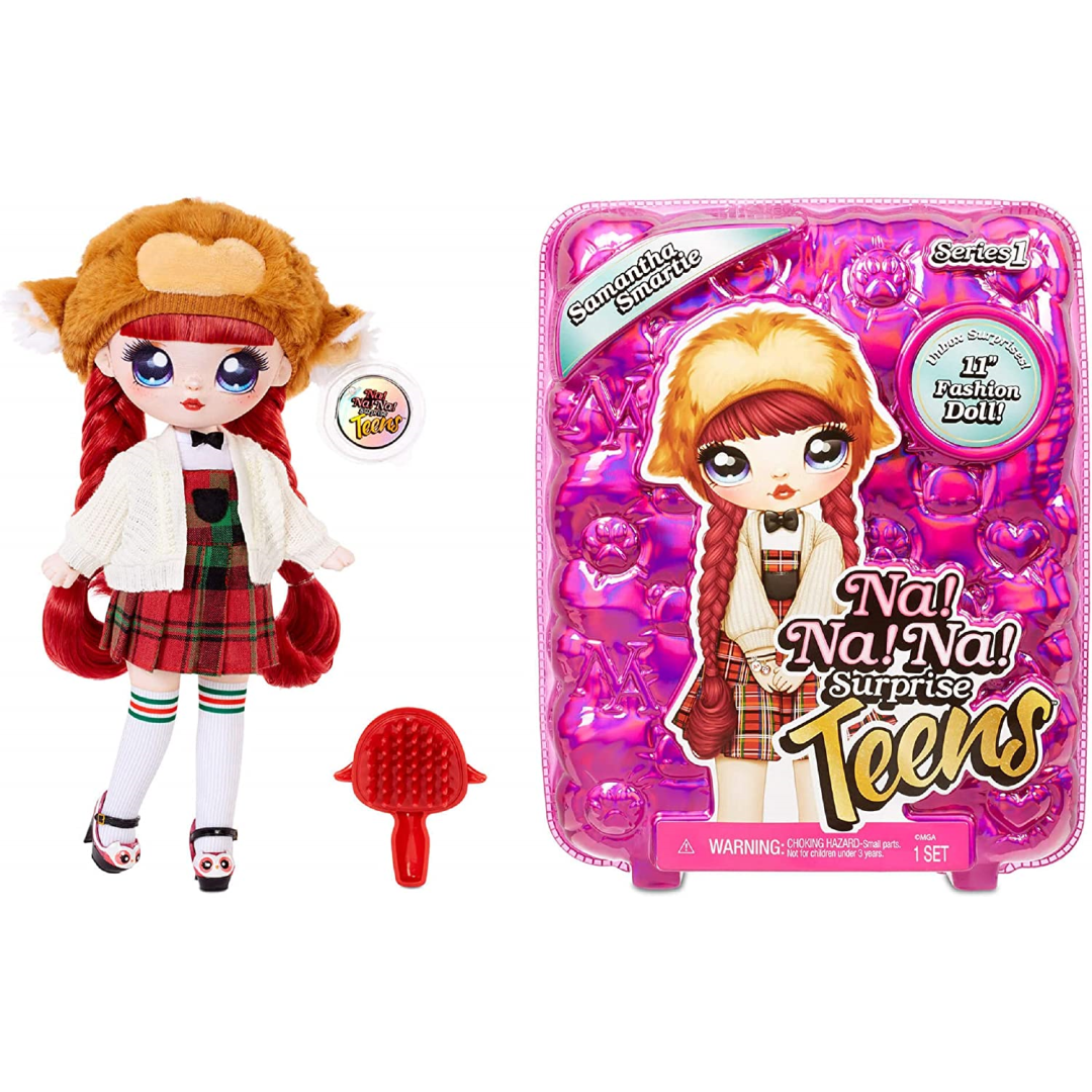 Na Na Na Surprise Teens Fashion Doll Large Soft Fashion Doll - Samantha Smartie