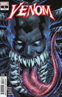 Venom #5 2nd Ptg Bryan Hitch Variant Cover Marvel Comics 
