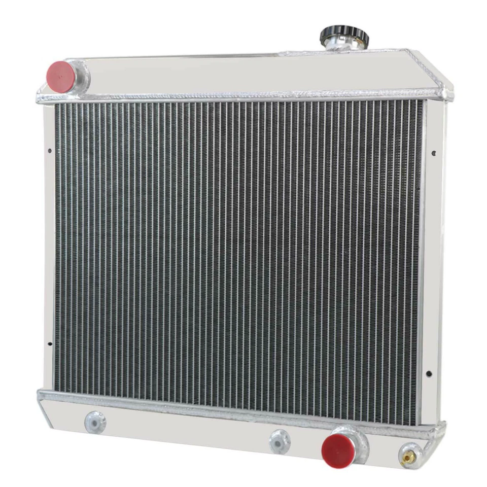 Radiador de aluminio de 3 filas para camioneta Chevy C10 C20 C30 1963-1966 panel K10 K20 284 Foto 2 de 4