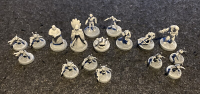Infinity / 40K /Tabletop 28mm-32mm  - NPC - Resin/metal- Set - 17 Stck.
