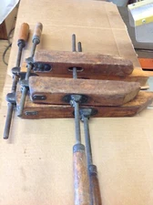 Handy Mfg. Co. Hand Screw Clamps, lot of 2, RARE