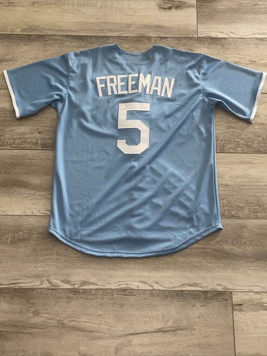 Nike Brooklyn Dodgers Freddie Freeman #5 Name and Number Jersey | eBay