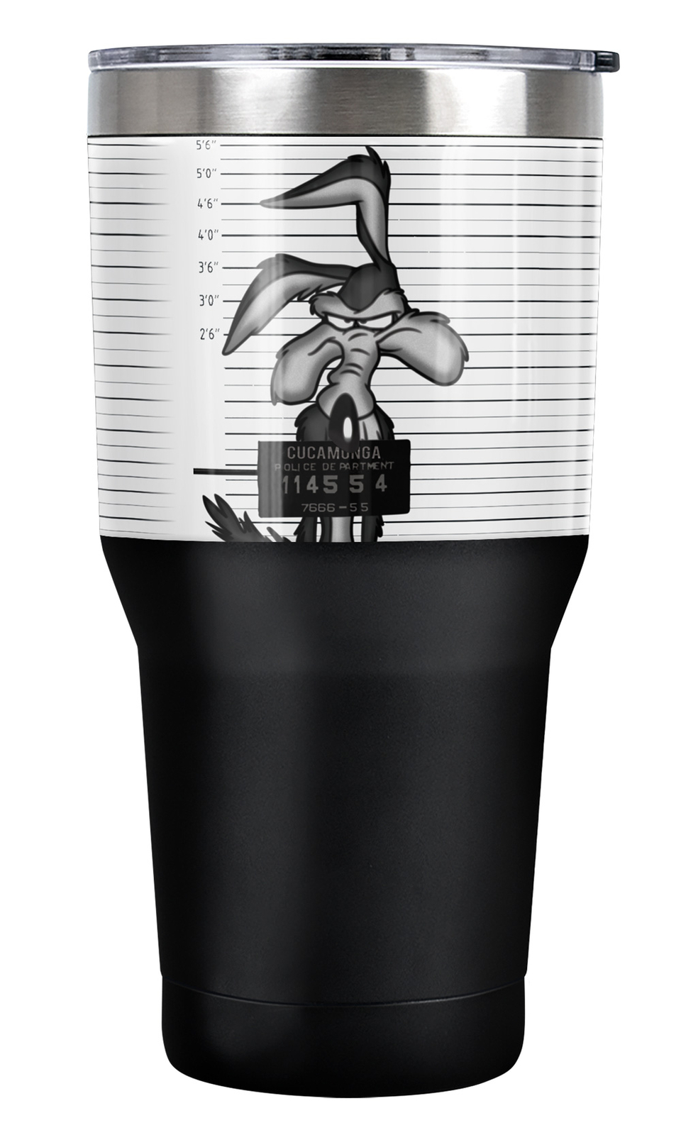 30oz Looney Tunes Wile E. Coyote Busted Tumbler Vacuum Insulated Double Wall Design