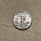 (1) Beautiful Vintage 1943-S Walking Liberty Half Dollar CHOICE AU/BU SLIDER SC